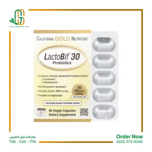 Lactobif 30 Probiotic – 60 Capsules